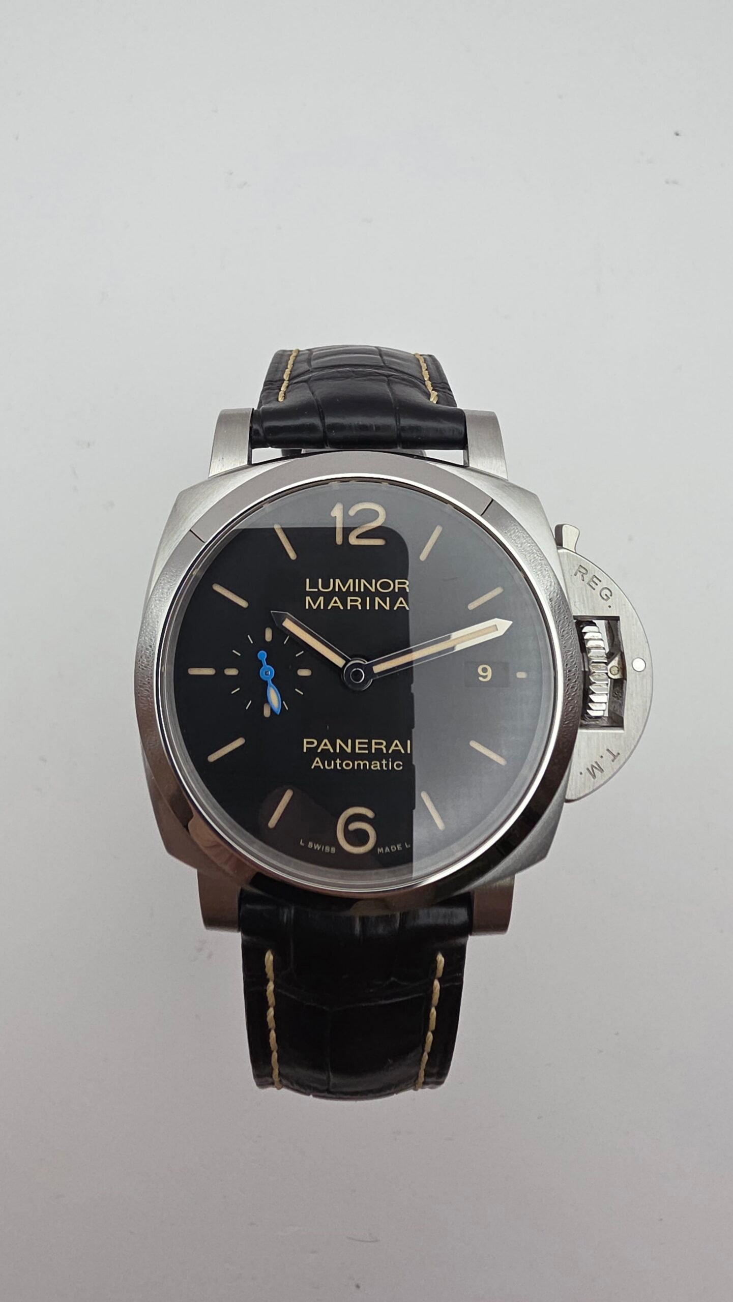 Panerai Luminor Marina 1950 3 Days Automatic PAM01392 PAM 1392 Black 42mm Stainless Steel Full Set - Image 2