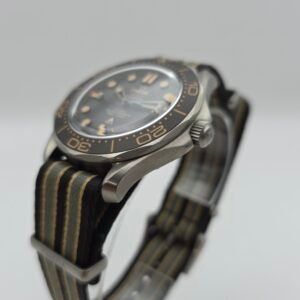 Omega James Bond Seamaster Diver 300m 210.92.42.20.01.001 No Time To Die NTTD 42mm Titanium Brown Full Set - Image 3