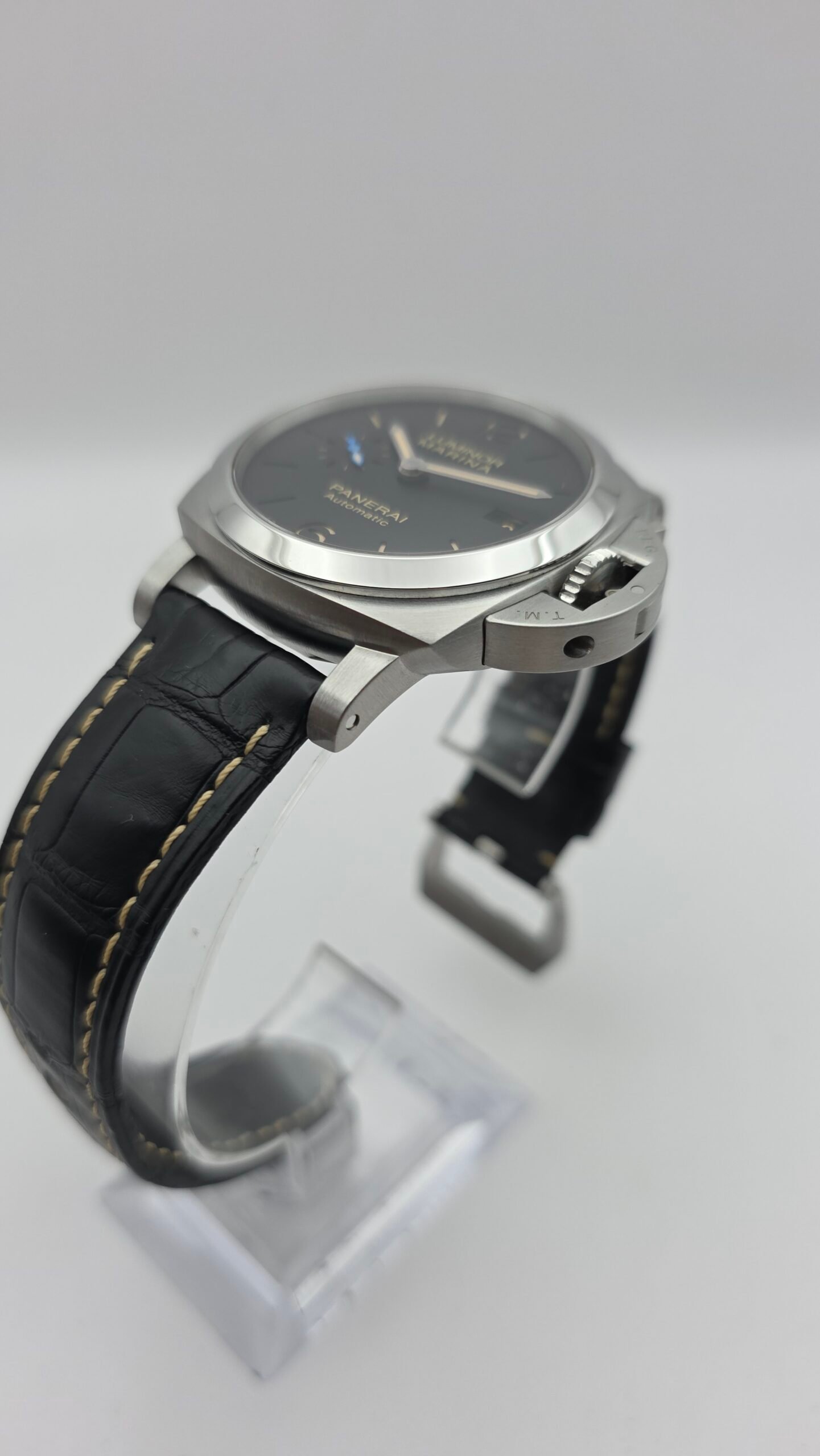 Panerai Luminor Marina 1950 3 Days Automatic PAM01392 PAM 1392 Black 42mm Stainless Steel Full Set - Image 3