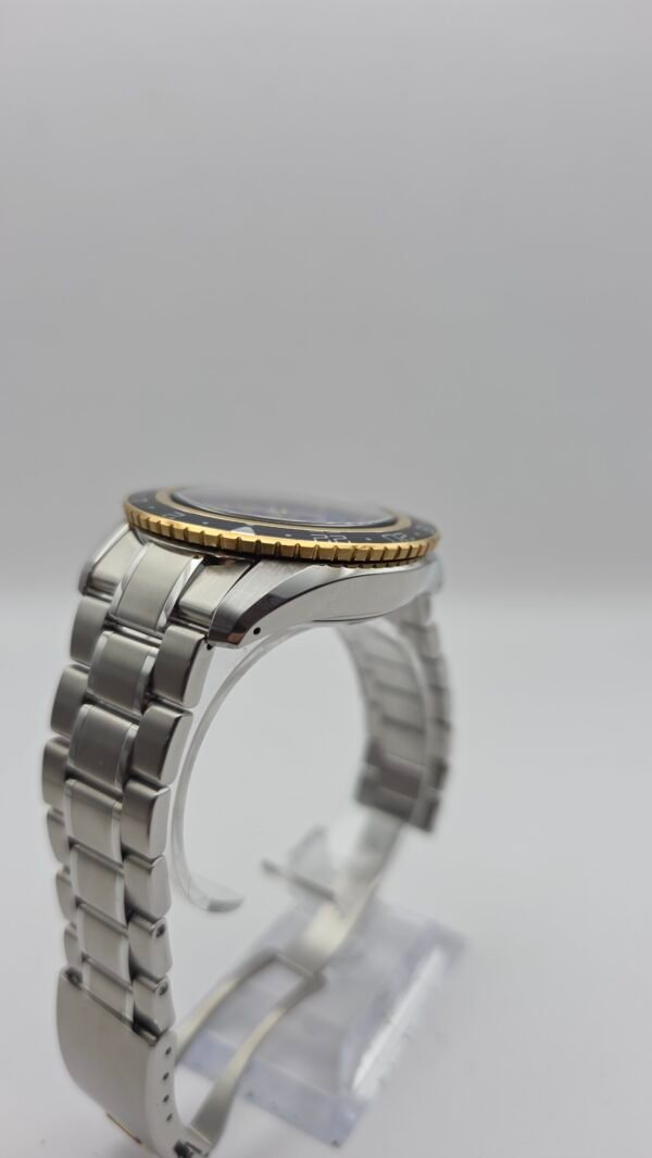 Grand Seiko Sport Collection GMT SBGE248 SBGE248G 44mm Steel Gold Blue Full Set MSRP 18K