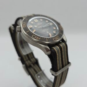 Omega James Bond Seamaster Diver 300m 210.92.42.20.01.001 No Time To Die NTTD 42mm Titanium Brown Full Set - Image 6