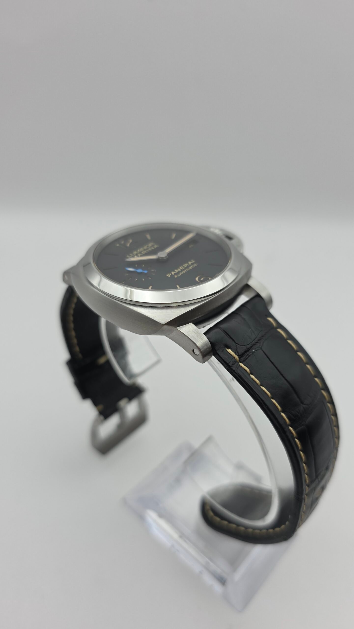 Panerai Luminor Marina 1950 3 Days Automatic PAM01392 PAM 1392 Black 42mm Stainless Steel Full Set - Image 6