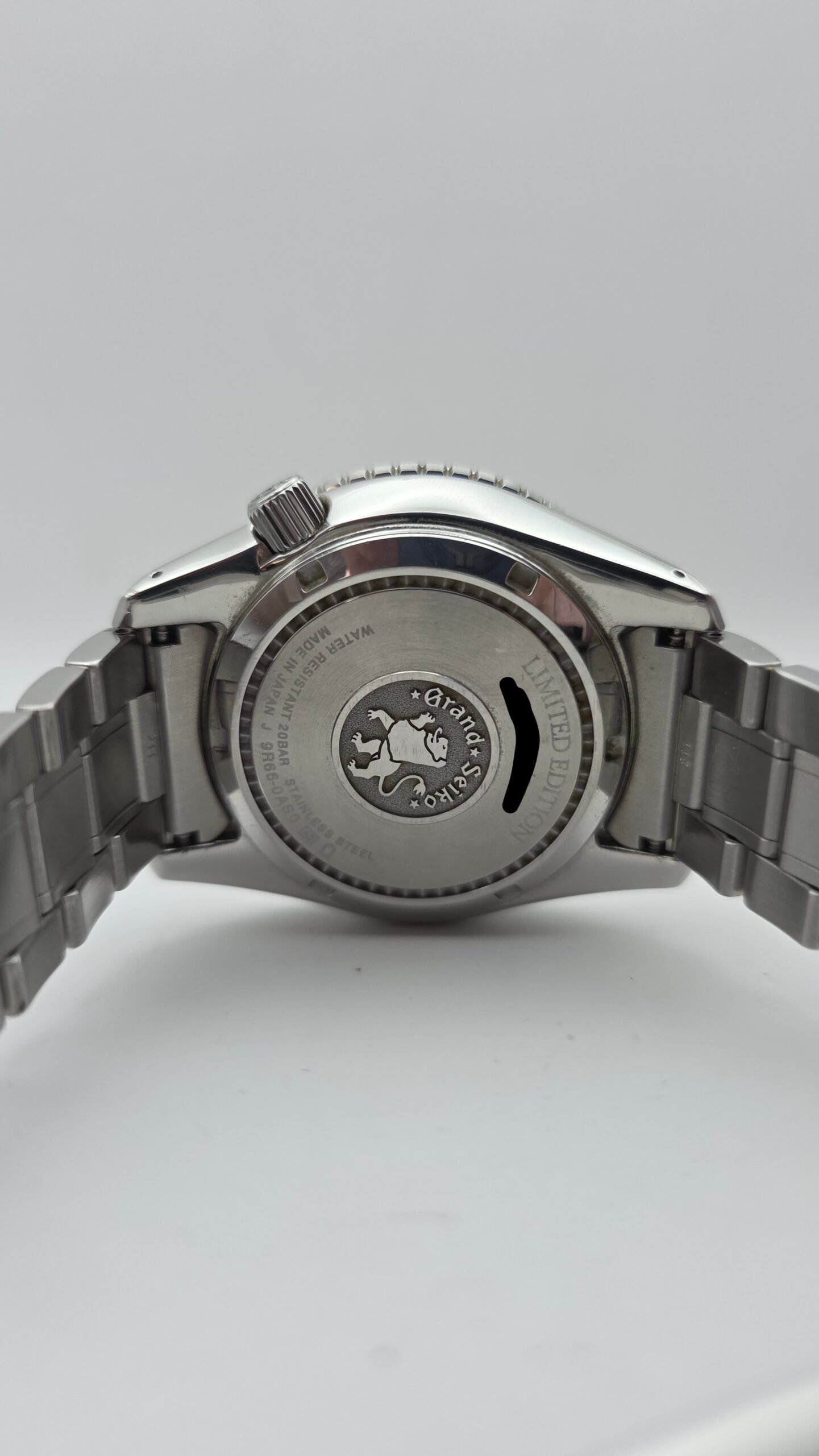 Grand Seiko GMT Sport Collection SBGE245 SBGE245G Ltd 600 pcs Spring Drive 44mm Stainless Steel Red Full Set MSRP 8.9K - Image 8