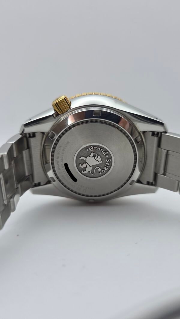 Grand Seiko Sport Collection GMT SBGE248 SBGE248G 44mm Steel Gold Blue Full Set MSRP 18K