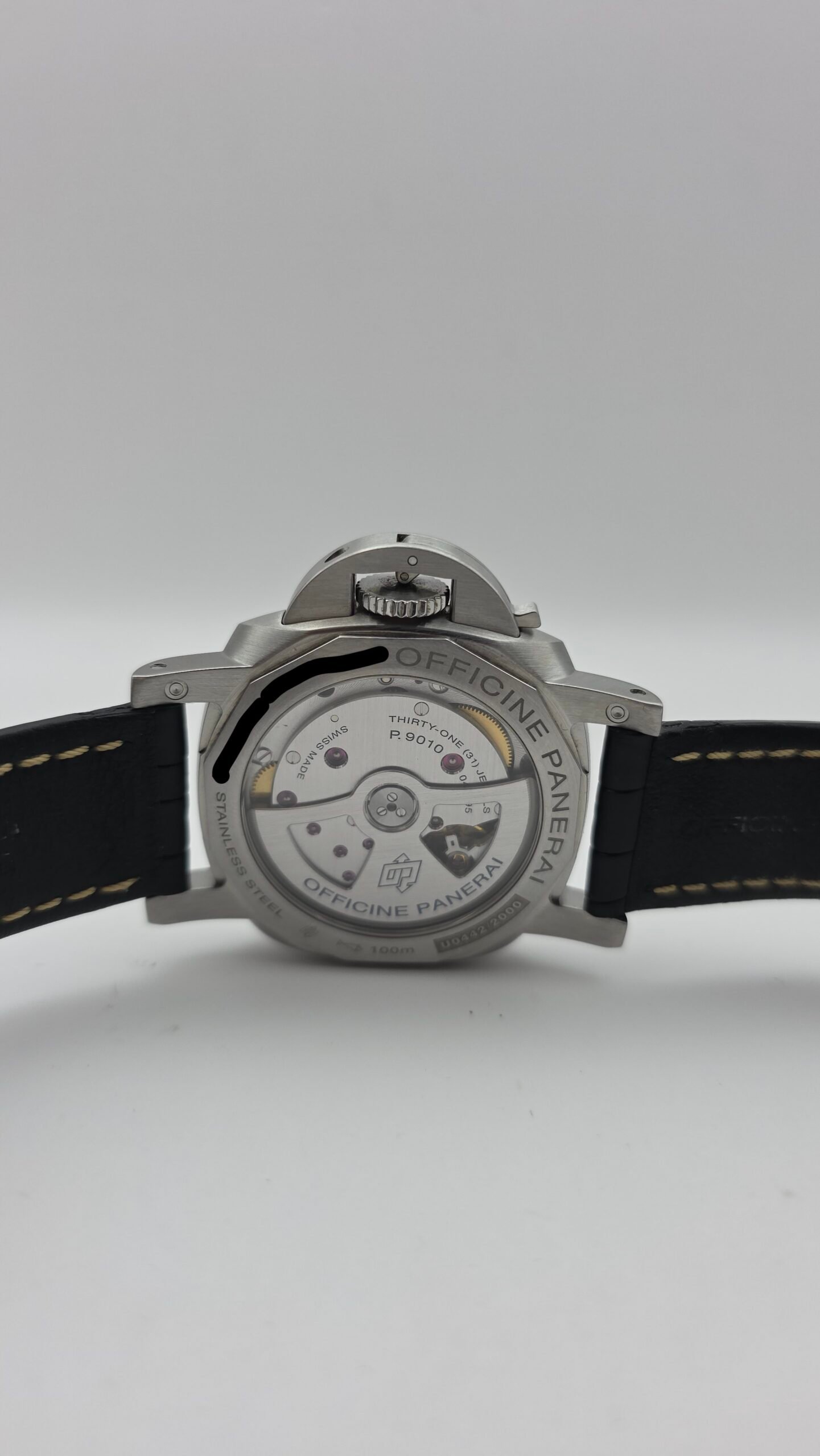 Panerai Luminor Marina 1950 3 Days Automatic PAM01392 PAM 1392 Black 42mm Stainless Steel Full Set - Image 8