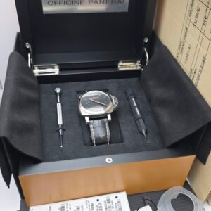 Panerai Luminor Marina 1950 3 Days Automatic PAM01392 PAM 1392 Black 42mm Stainless Steel Full Set - Image 9