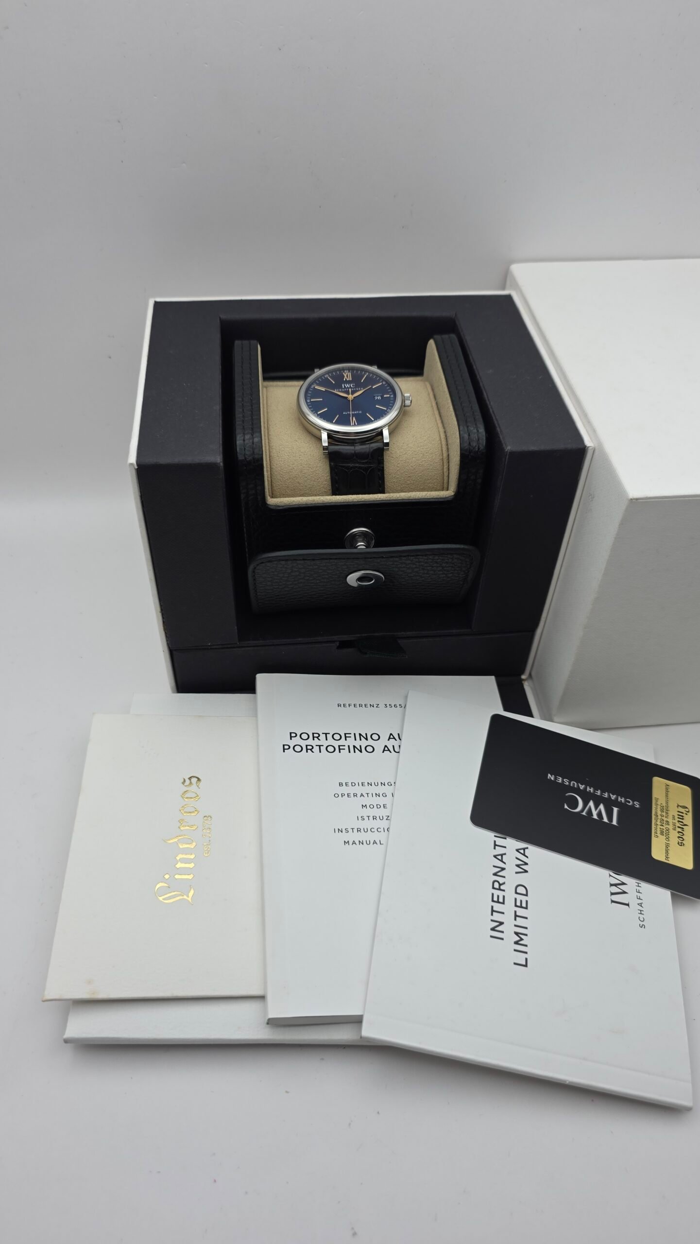 IWC Portofino Automatic IW356523 40mm Steel Blue Full Set - Image 9