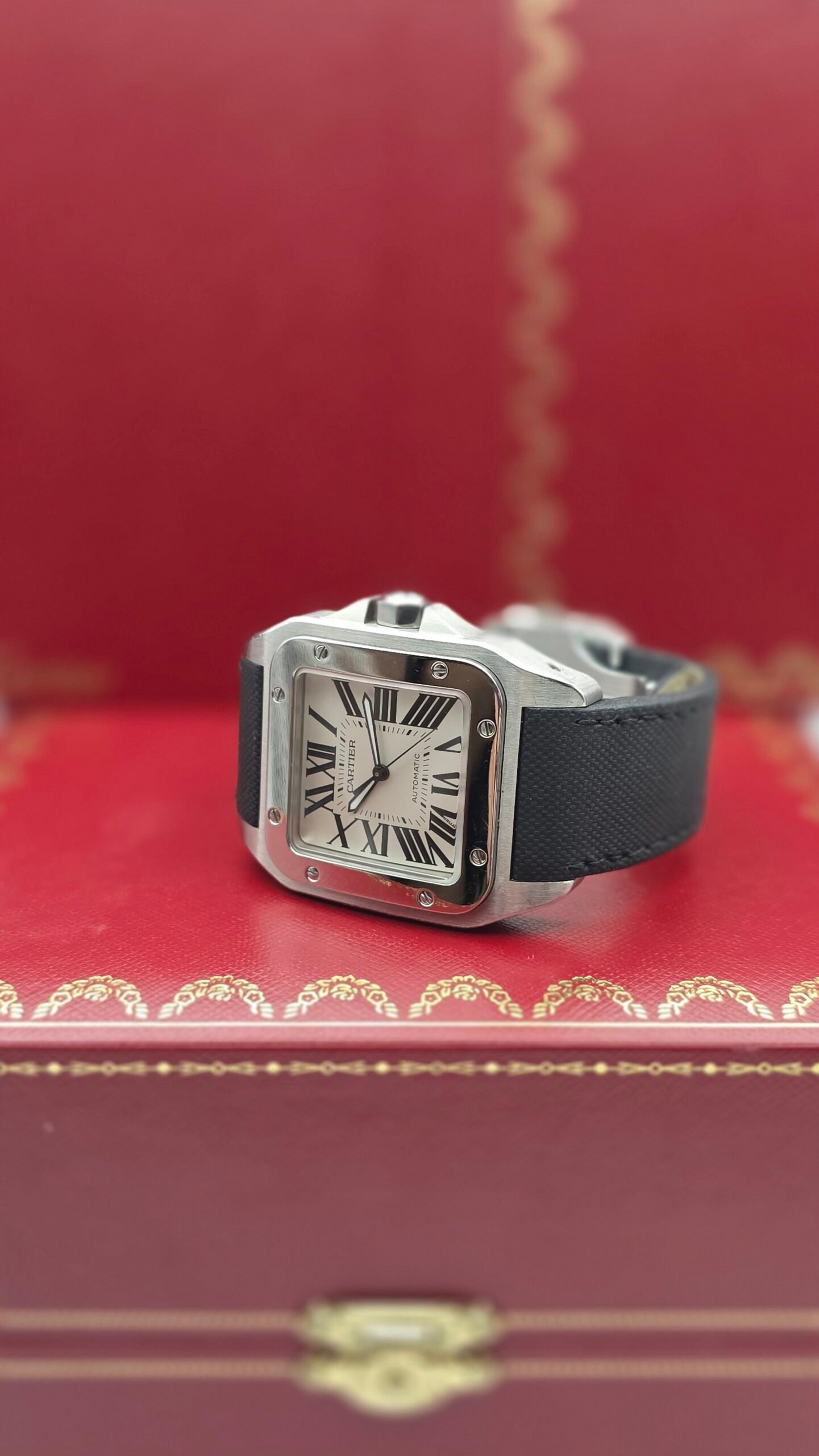 Cartier Santos 100 XL W20073X8 41mm White Steel Full Set - Image 1