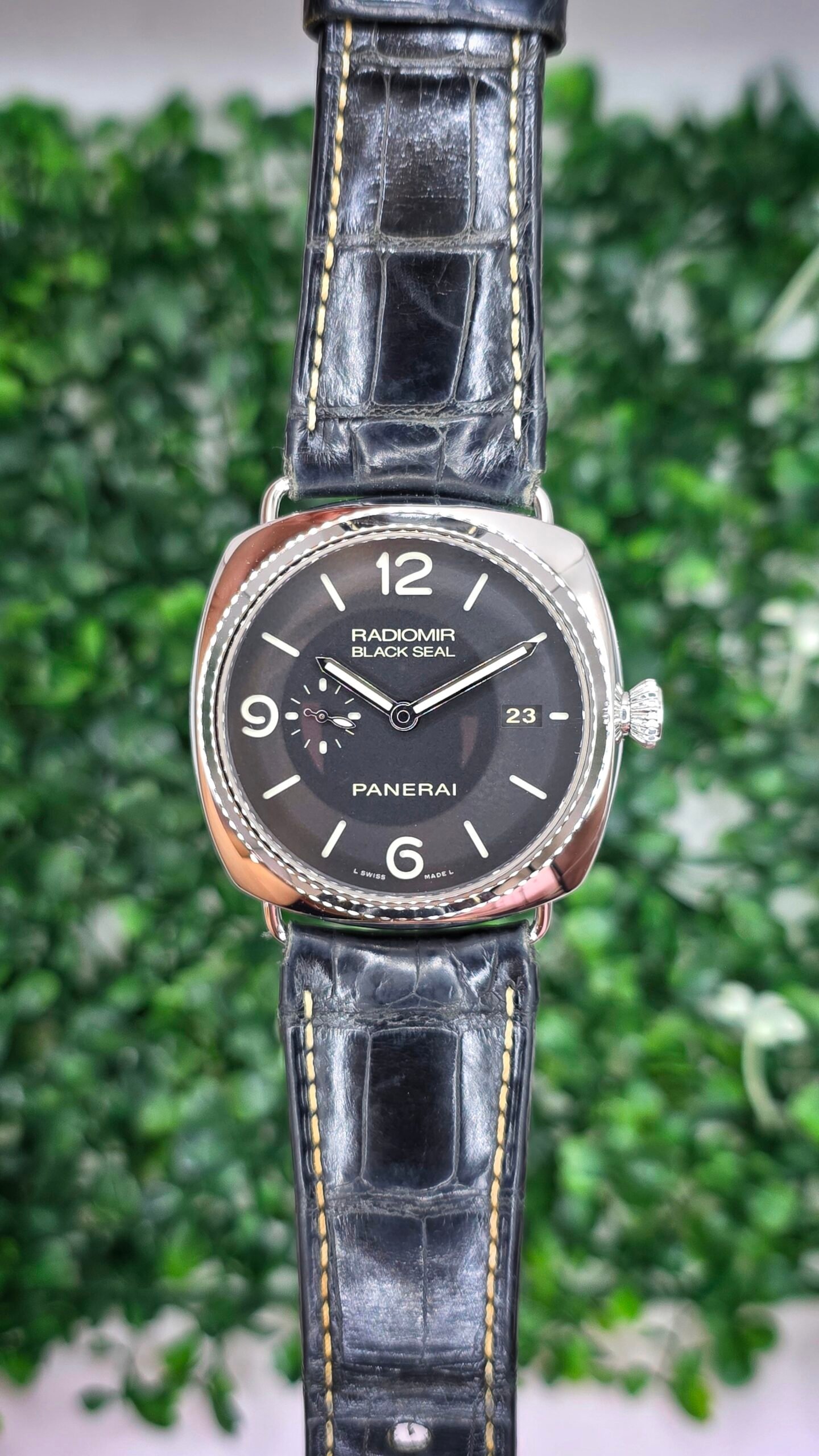 Panerai Radiomir Black Seal 3 days PAM388 PAM00388 45mm Black Steel Full Set - Image 1