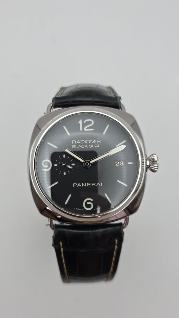 Panerai Radiomir Black Seal 3 days PAM388 PAM00388 45mm Black Steel Full Set