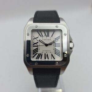Cartier Santos 100 XL W20073X8 41mm White Steel Full Set - Image 2