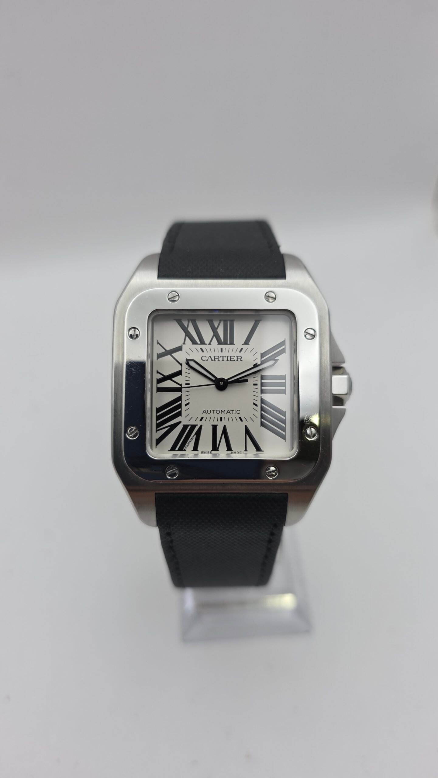 Cartier Santos 100 XL W20073X8 41mm White Steel Full Set - Image 2