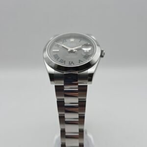 JULY 2026 Rolex Datejust 41 126300 126300-0013 Wimbledon 41mm Grey Green Steel Full Set - Image 2