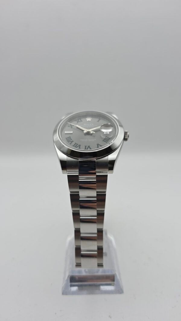 JULY 2026 Rolex Datejust 41 126300 126300-0013 Wimbledon 41mm Grey Green Steel Full Set