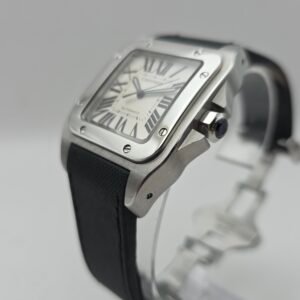 Cartier Santos 100 XL W20073X8 41mm White Steel Full Set - Image 3