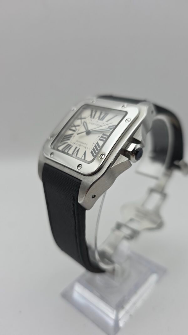 Cartier Santos 100 XL W20073X8 41mm White Steel Full Set