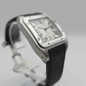 Cartier Santos 100 XL W20073X8 41mm White Steel Full Set - Image 6