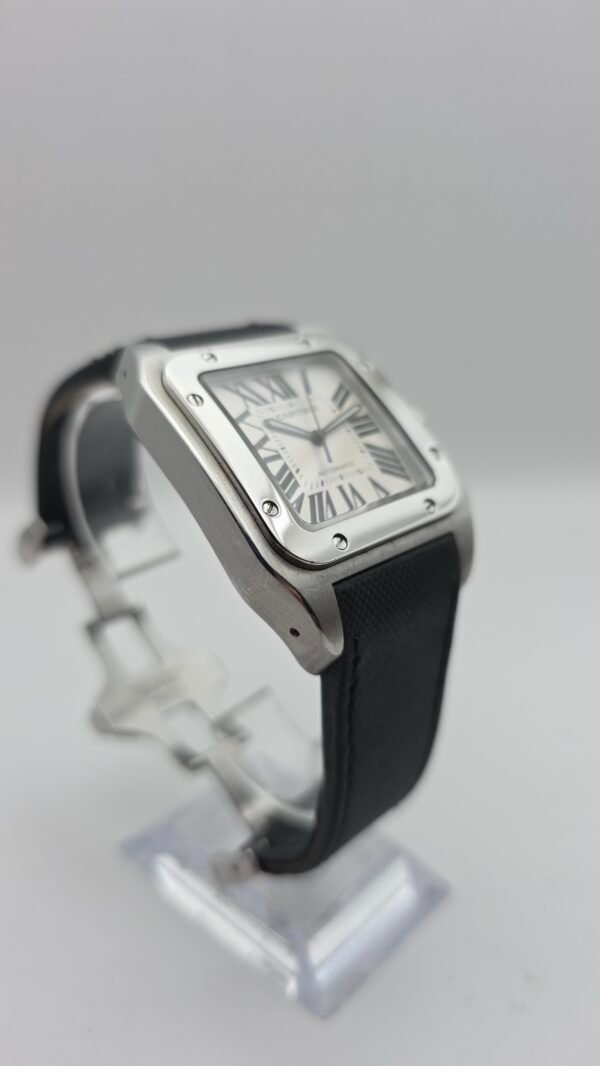 Cartier Santos 100 XL W20073X8 41mm White Steel Full Set