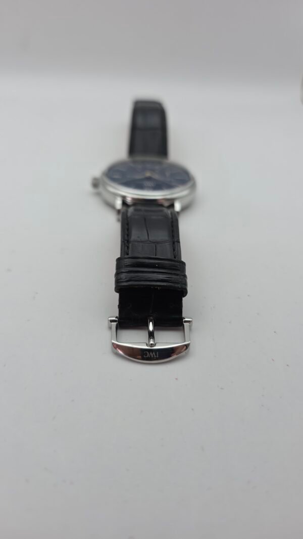 IWC Portofino hand wound 8 days IW510106 45mm Blue Steel Full Set
