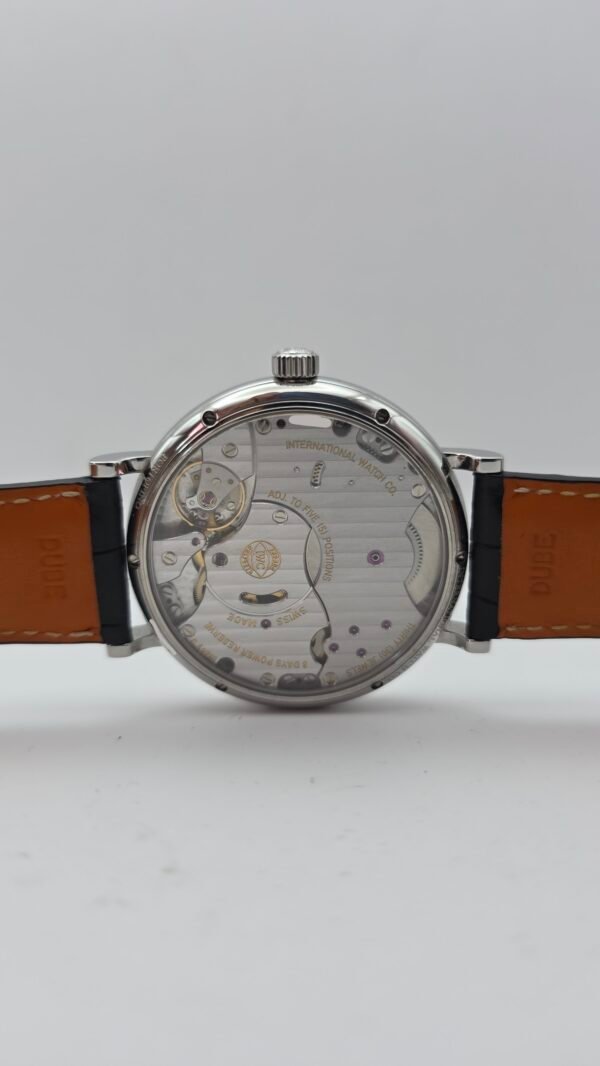 IWC Portofino hand wound 8 days IW510106 45mm Blue Steel Full Set