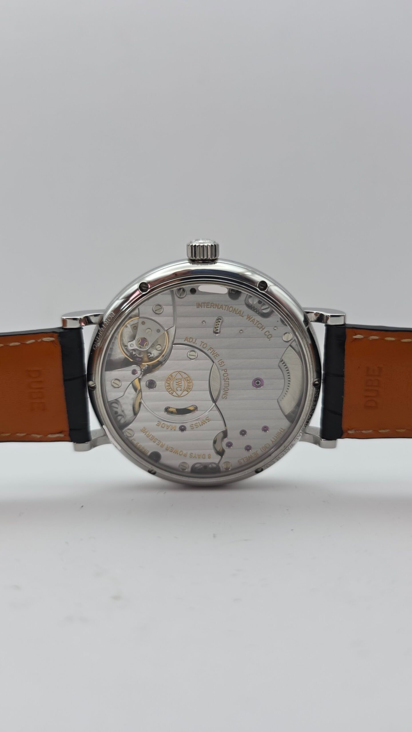 IWC Portofino hand wound 8 days IW510106 45mm Blue Steel Full Set - Image 8