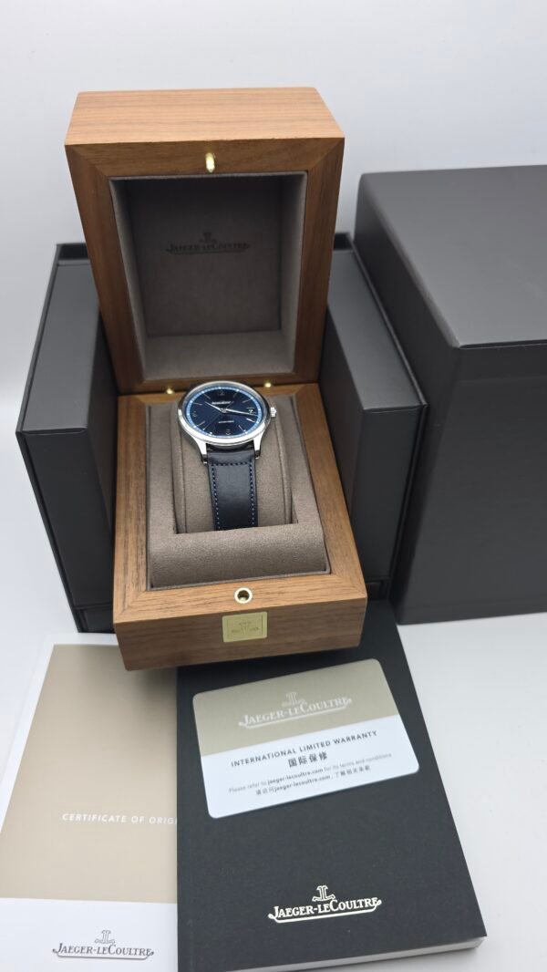 Jaeger LeCoultre JLC Master Control Date Q4018480 40mm Blue Steel 2025 Ltd Edn 800pcs Full Set