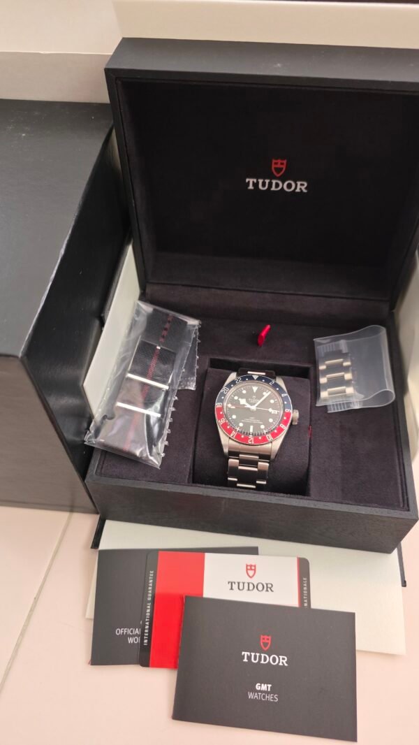 Tudor Black Bay GMT Pepsi M79830RB-0001 M79830rb 41mm Black Full Set