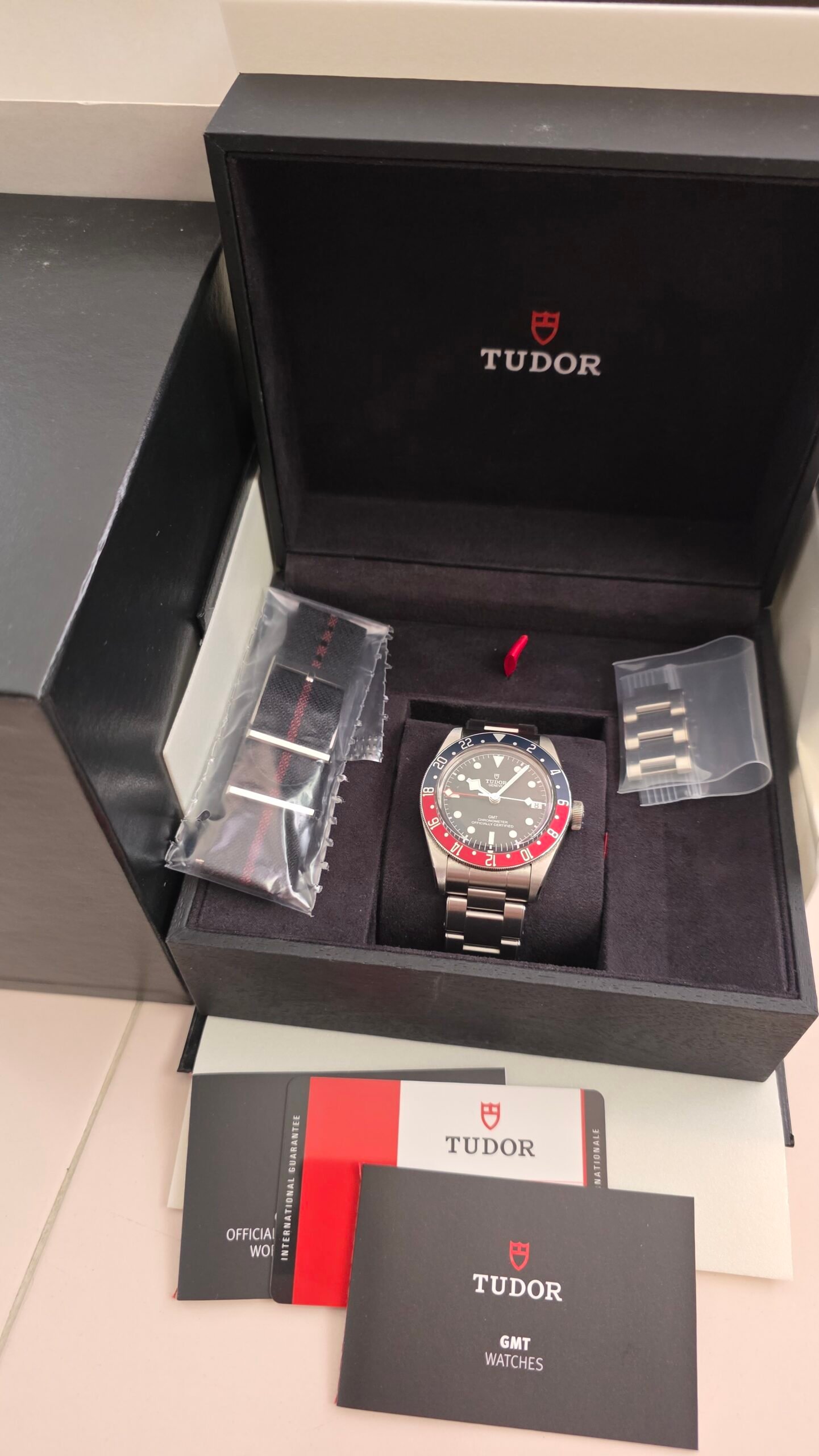 Tudor Black Bay GMT Pepsi M79830RB-0001 M79830rb 41mm Black Full Set - Image 8