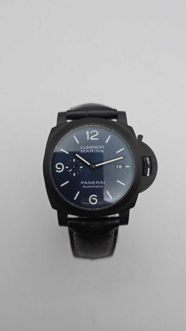 [WARRANTY to 2031] Panerai Luminor Marina Carbotech Blu Notte PAM 1664 PAM01664 44mm Carbotech Carbon Blue Full Set MSRP 18K