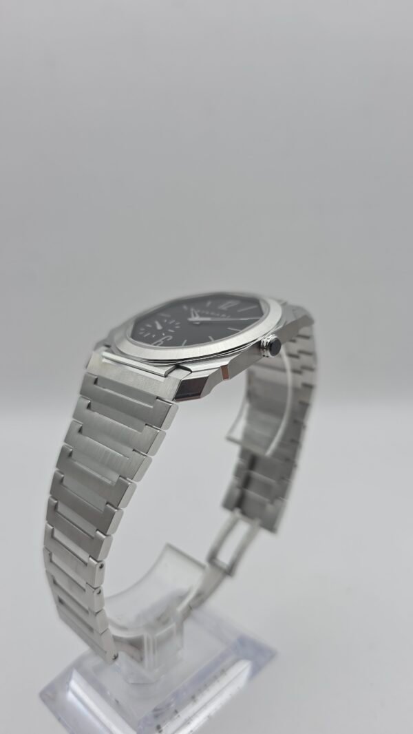 UNDER WARRANTY Bulgari Bvlgari Octo Finissimo 103297 40mm Steel Black Full Set MSRP 19K