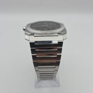 UNDER WARRANTY Bulgari Bvlgari Octo Finissimo 103297 40mm Steel Black Full Set MSRP 19K - Image 5