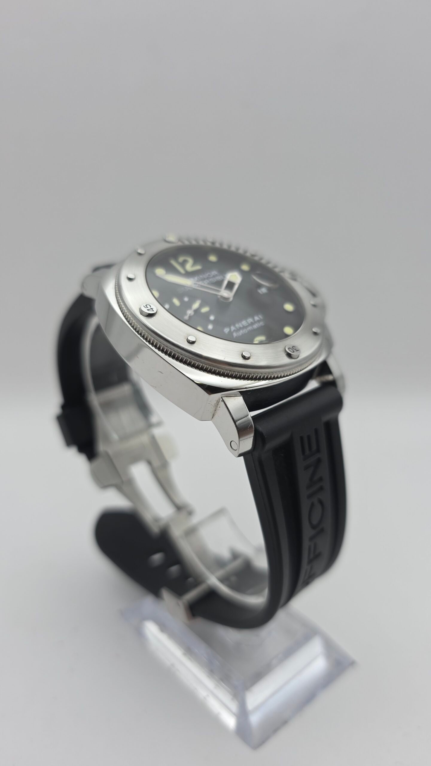 Panerai Luminor Submersible PAM 24 PAM00024 44mm Steel Black Full Set - Image 6