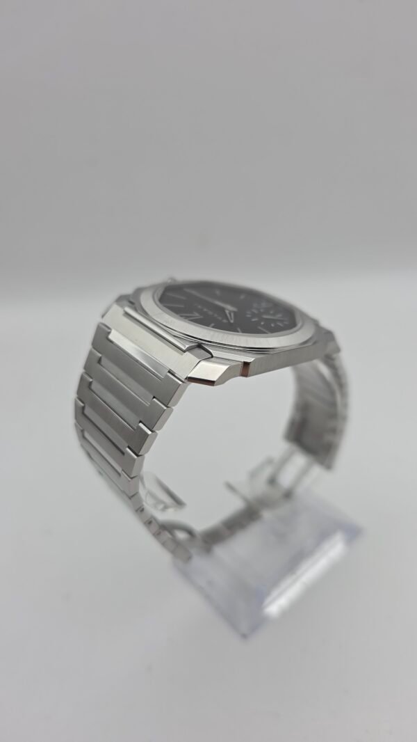 UNDER WARRANTY Bulgari Bvlgari Octo Finissimo 103297 40mm Steel Black Full Set MSRP 19K