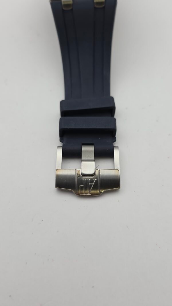 STICKERED Audemars Piguet AP Royal Oak Offshore Navy Chronograph 26470ST.OO.A027CA.01 26470ST 42mm Steel Blue Full Set