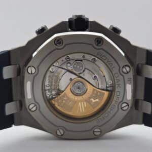 STICKERED Audemars Piguet AP Royal Oak Offshore Navy Chronograph 26470ST.OO.A027CA.01 26470ST 42mm Steel Blue Full Set - Image 8