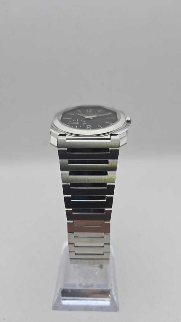 UNDER WARRANTY Bulgari Bvlgari Octo Finissimo 103297 40mm Steel Black Full Set MSRP 19K