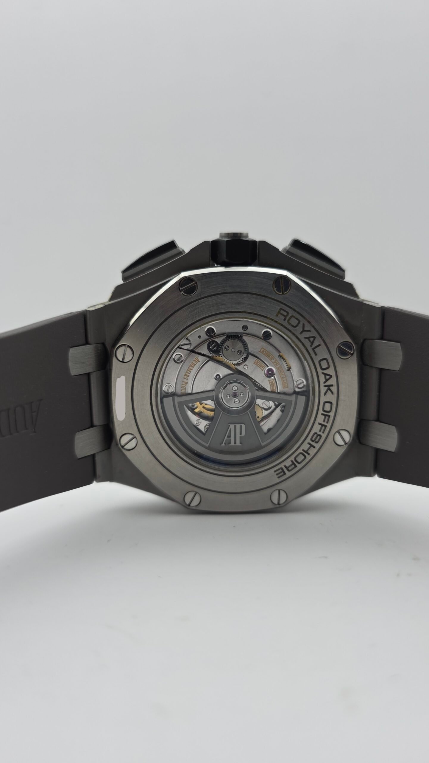 STICKERED Audemars Piguet AP Royal Oak Offshore Reverse Panda Chronograph Novelty 26400IO.OO.A004CA.01 26400IO 44mm Titanium Grey Full Set - Image 8