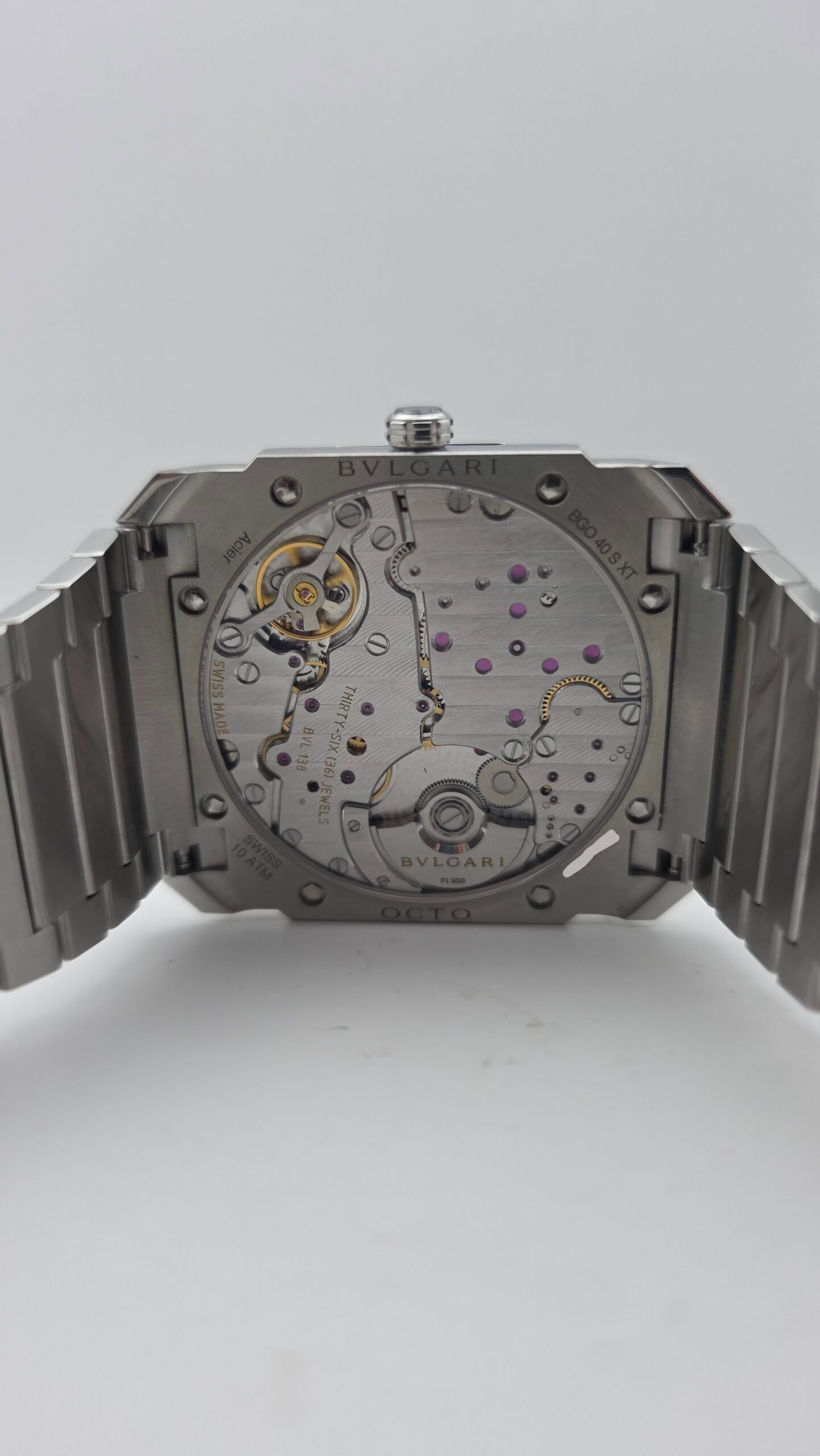 UNDER WARRANTY Bulgari Bvlgari Octo Finissimo 103297 40mm Steel Black Full Set MSRP 19K - Image 9