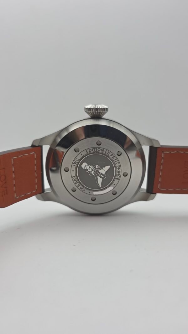 IN WARRANTY IWC Big Pilot Le Petit Prince 7 days IW501002 46mm Steel Blue Full Set MSRP 19K