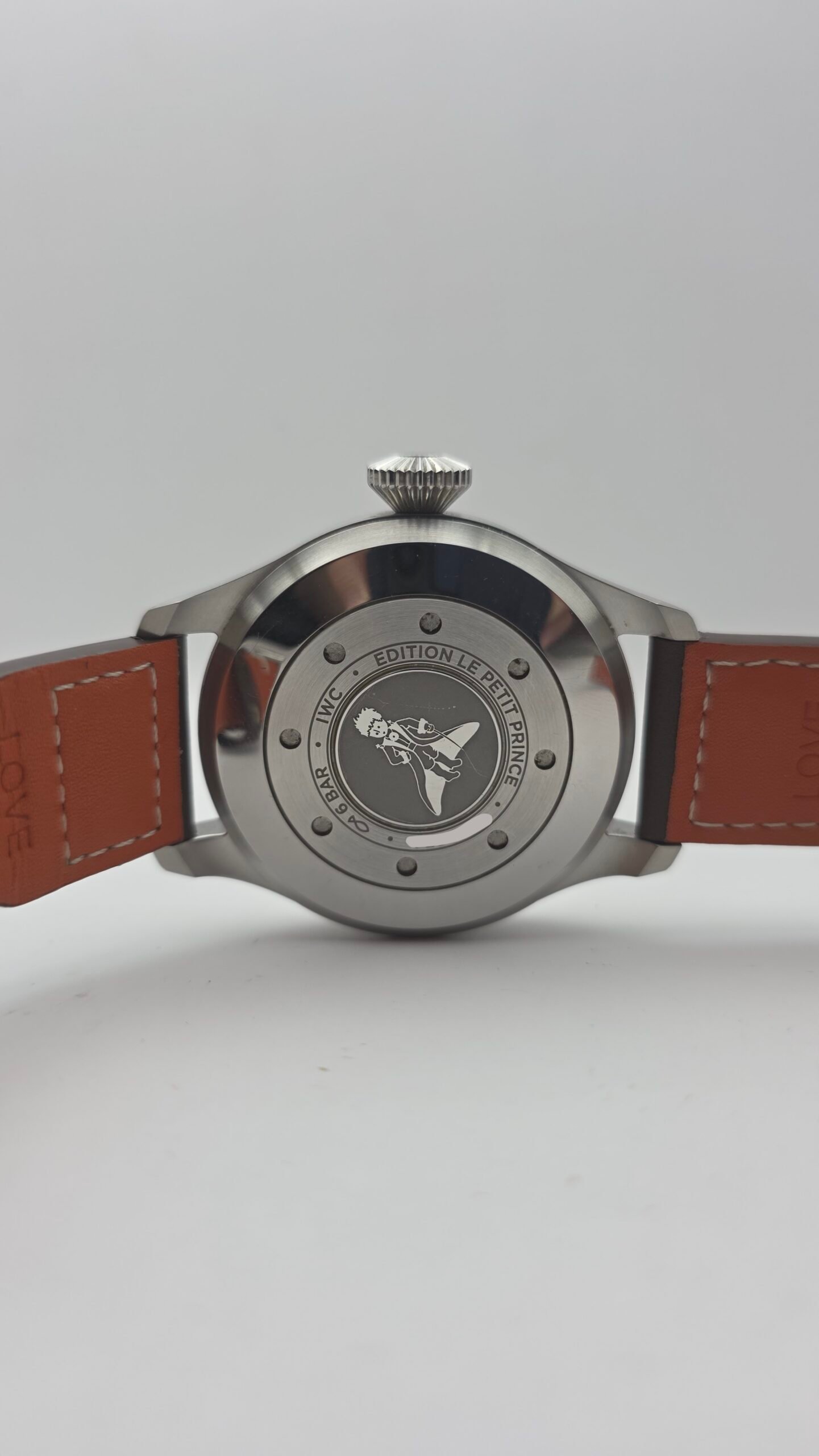 IN WARRANTY IWC Big Pilot Le Petit Prince 7 days IW501002 46mm Steel Blue Full Set MSRP 19K - Image 9