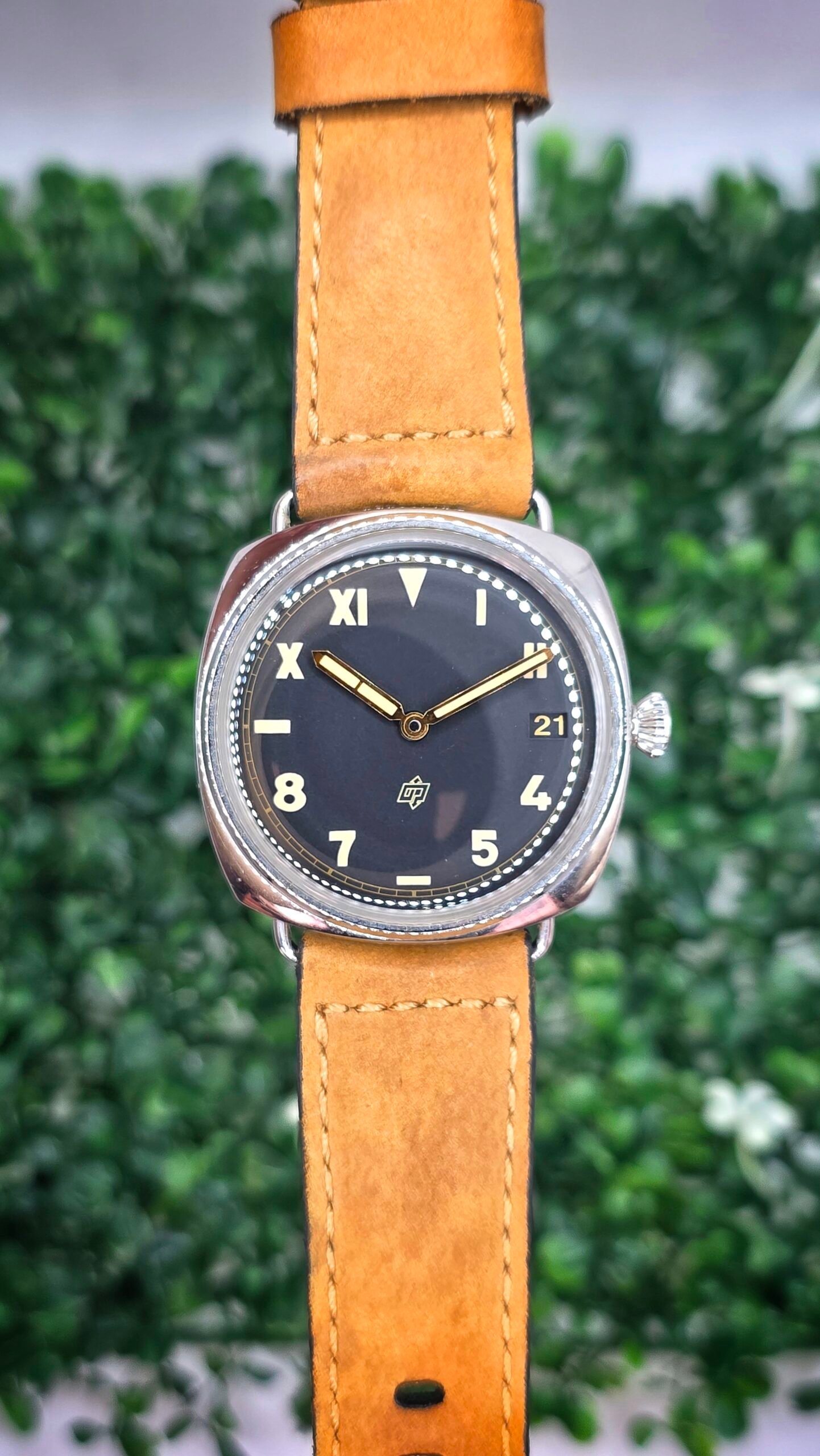 Panerai California 3 days Radiomir PAM 424 PAM00424 47mm Steel Black Full Set - Image 1